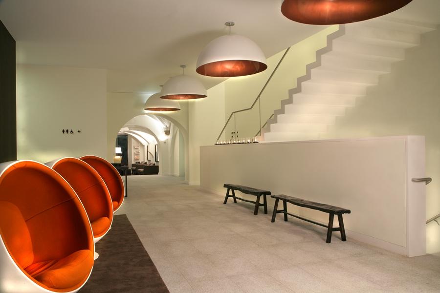 M'Ar De Ar Aqueduto Hotel Evora Luaran gambar The interior of the hotel