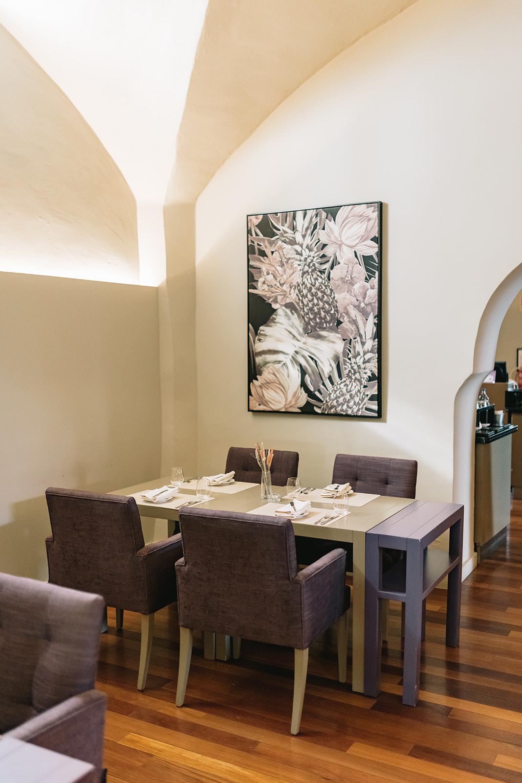 M'Ar De Ar Aqueduto Hotel Evora Luaran gambar Interior of the restaurant